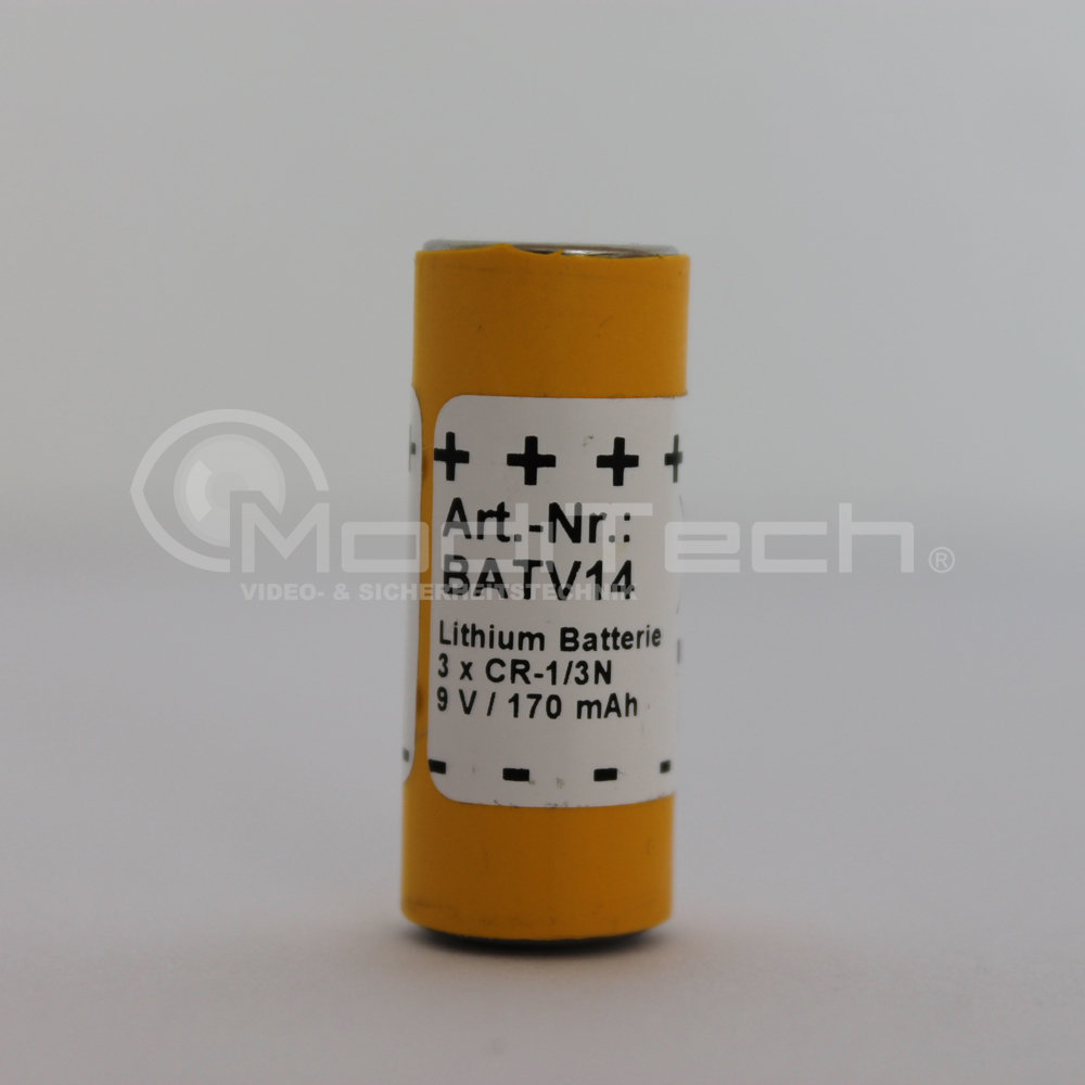 BATV14 - Lithium-Batterie 9 V / 170 mAh - Original Daitem Atral