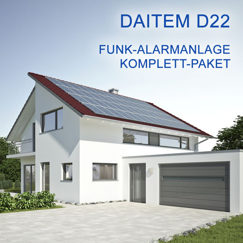 Daitem - Komplett-Paket - Funk-Alarmanlage D22