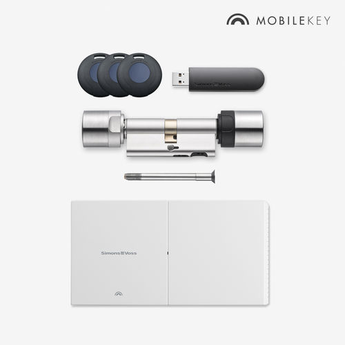 SimonsVoss - MobileKey Starter-Set 4 for online extension with DoorMonitoring - MK.SET4