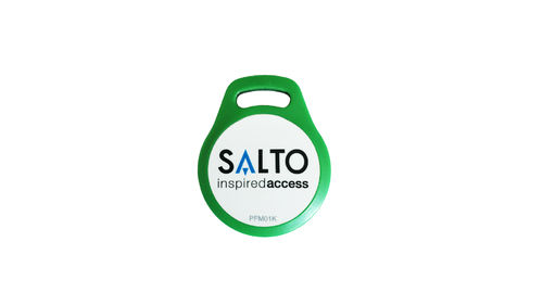 SALTO - Kontaktloser Smart-Anhänger DESFire 4KB. Farbiger Rahmen + SALTO-Logo (10 Stk.)