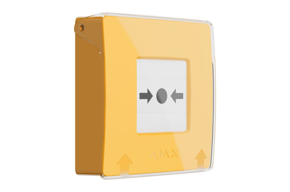 AJAX - Manual Call Point (Yellow) Jeweller | Digital Key World