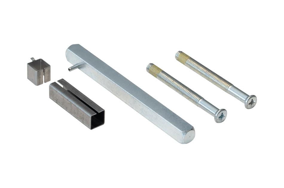 2N - 2N Fortis Handle - Spindle with screws set, 7mm, 3