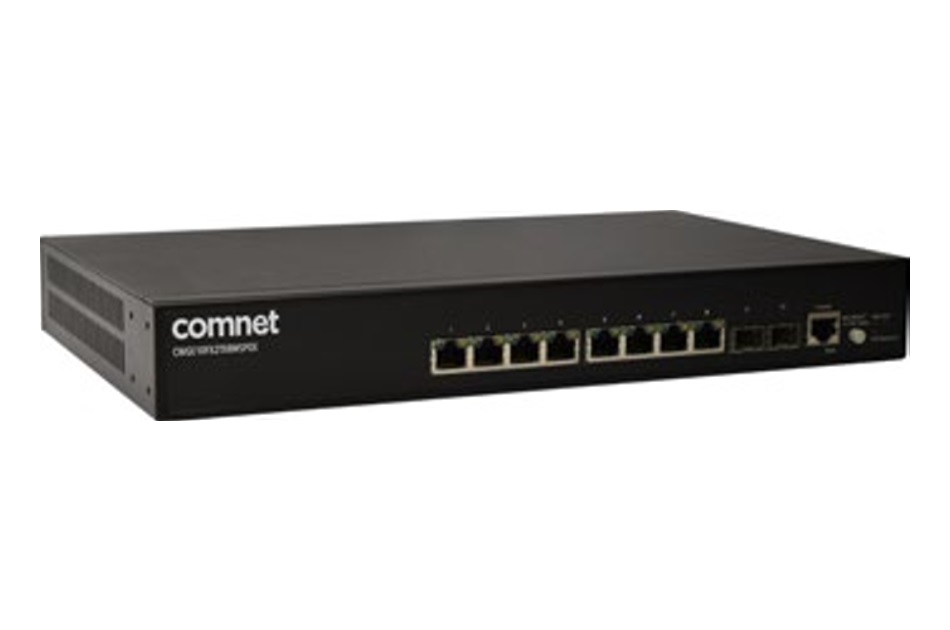 ComNet - CWGE10FX2TX8MSPOE | Digital Key World