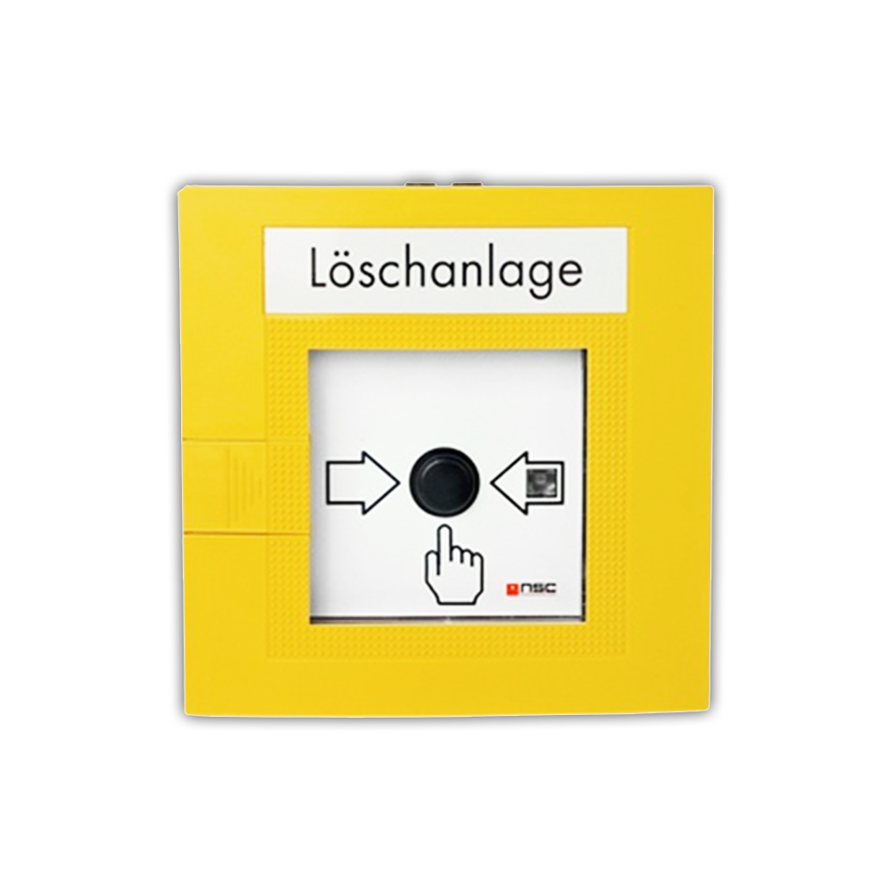 Daitem D34 - Funk-Druckknopfmelder Amok - gelb - 154-34AD