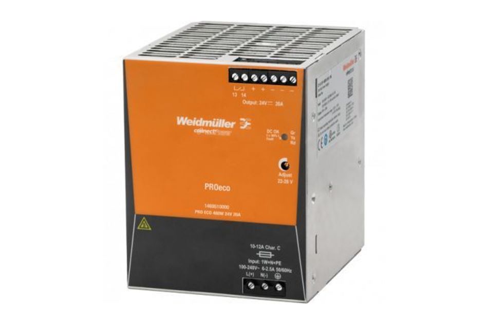 Axis - POWER SUPPLY DIN PS24 480W | Digital Key World