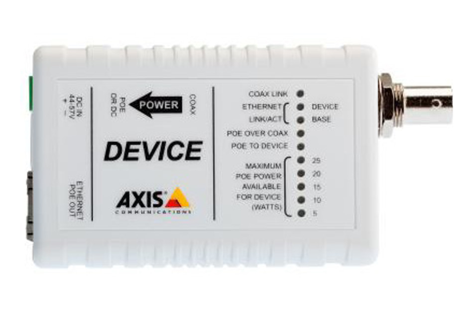 Axis - AXIS T8642 POE+ OVER COAX DEVI | Digital Key World