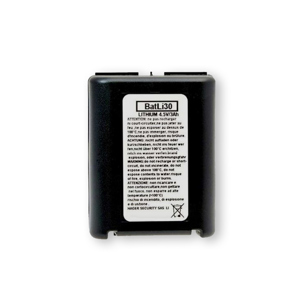 BATLI30 - Lithium-Batterie 4,5 V / 3 Ah - Original Daitem Atral