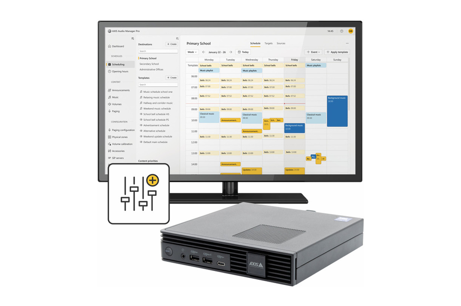 AXIS - AXIS AUDIO MANAGER PRO C7110