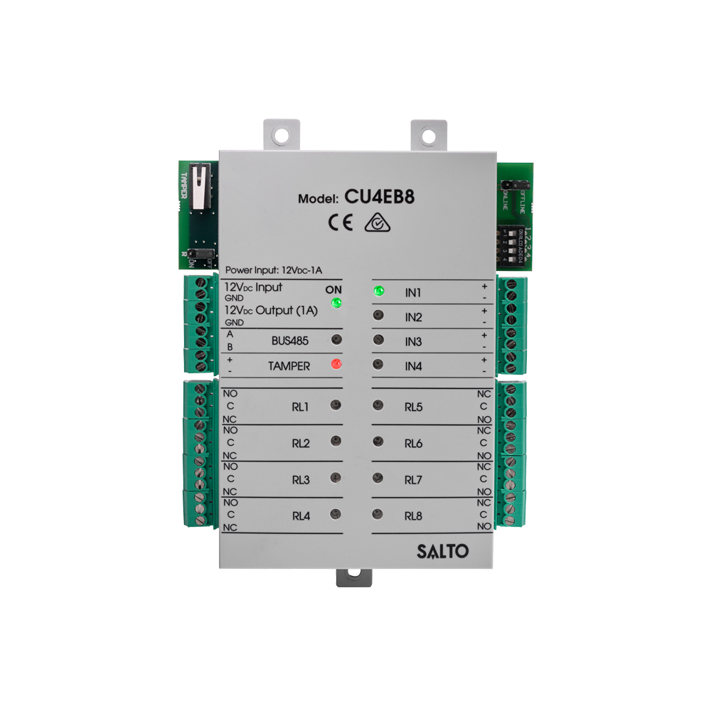 SALTO - XS4 2.0 Steuerung - Multirelaisboard - CU4EB8x