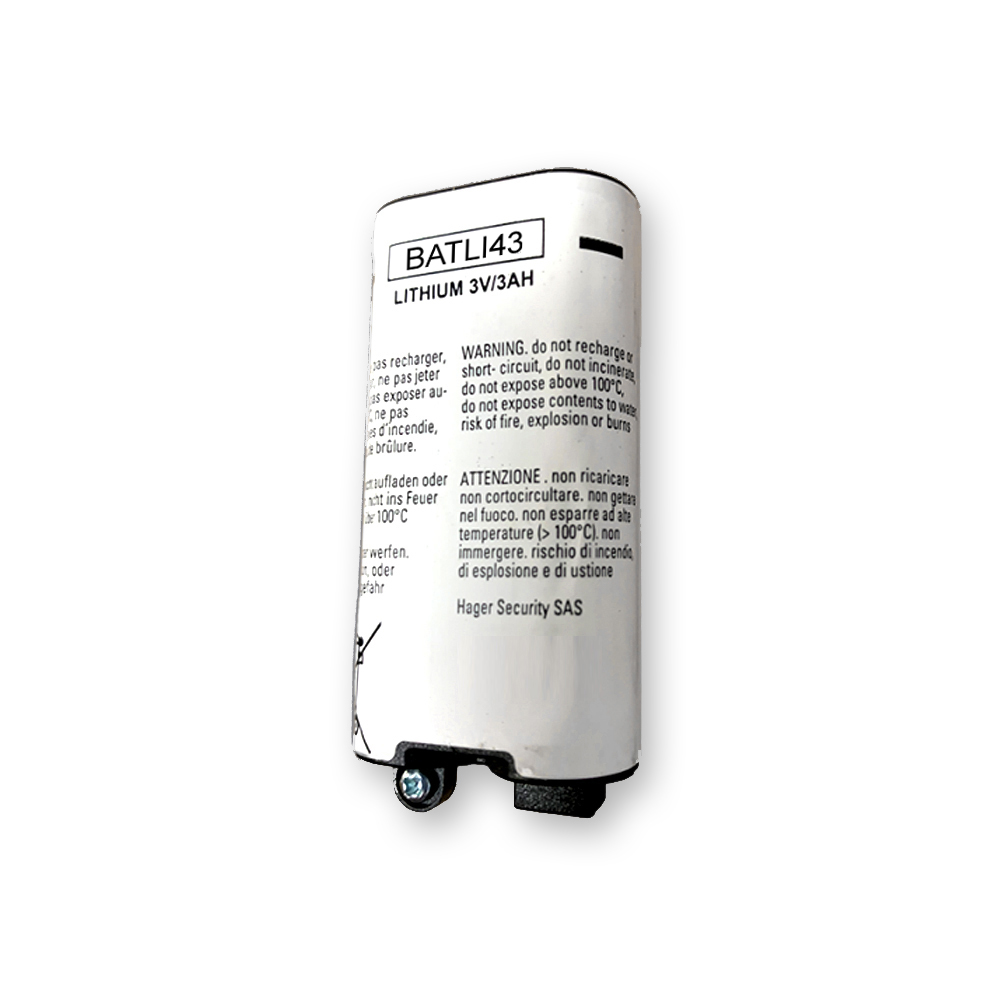 BATLI43 - Lithium-Batteriepack 3 V / 3 Ah - Original Daitem Atral