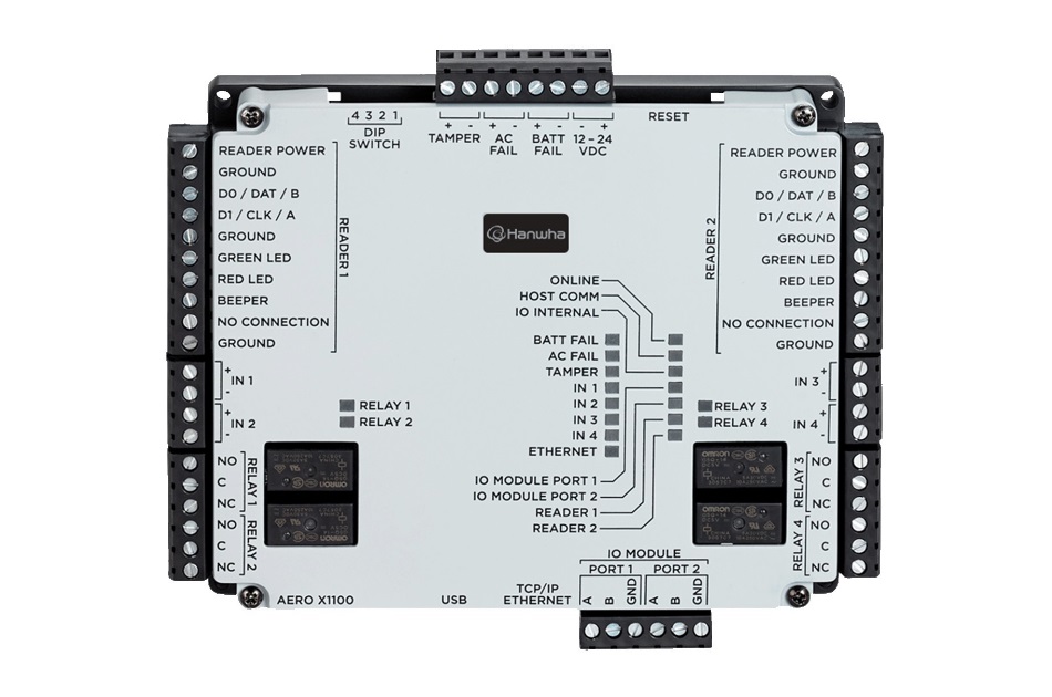 Hanwha Vision - X1100A-H003 | Digital Key World