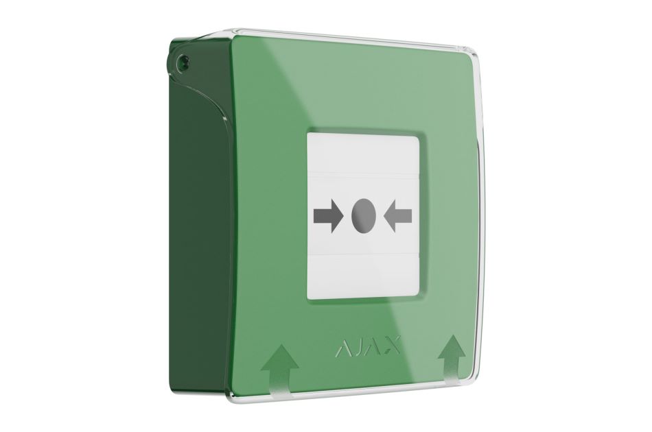 AJAX - Manual Call Point (Green) Jeweller | Digital Key World